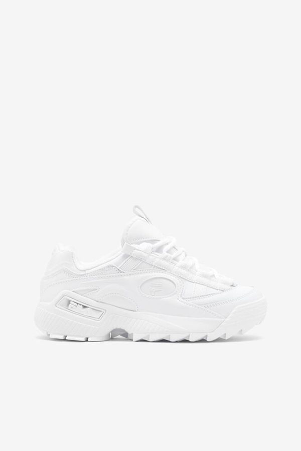 Tênis Fila Mulher Branco/Branco/Branco - Fila D-Formation Chunky White Portugal Online,BKIS-98670